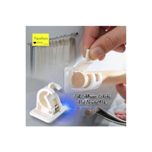 Generic 2 pièces Auto-adhésif maison cuisine mur porte crochet