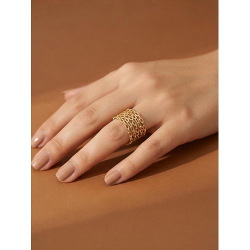 Generic Bague Acier Inoxydable-(gris)