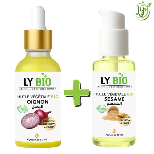 product_image_name-LY BIO-PACK HUILE OIGNON 50ML - PIPETTE + HUILE SESAME 50ML - POMPE-1