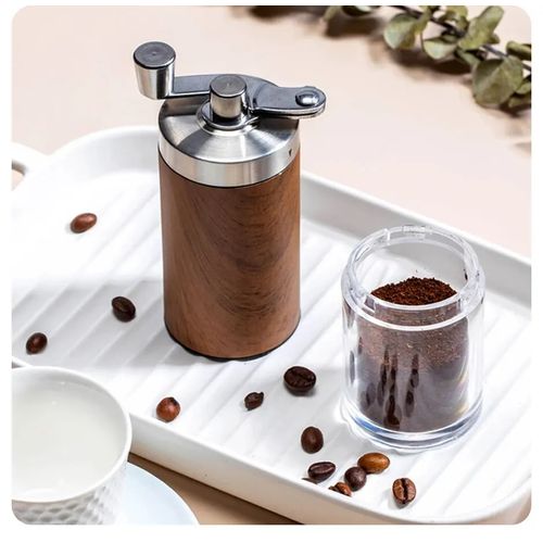 product_image_name-Generic-مطحنة حبوب القهوة المحمولة المصنوعة من الخشب والفولاذ المقاوم للصدأ-2