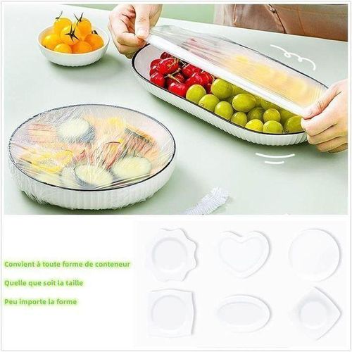 product_image_name-Generic-Couvre-Plats Élastiques Jetables - 200 pièces - Qualité Supérieure - Contact Alimentaire-2