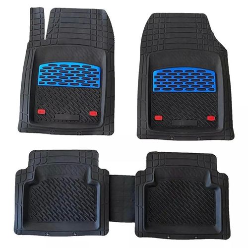 Generic tapis 3D standard 5 pieces pour voiture bleu à prix pas