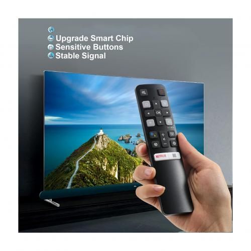 Generic Télécommande compatible avec TCL Smart TV 65P8S 49S6800FS