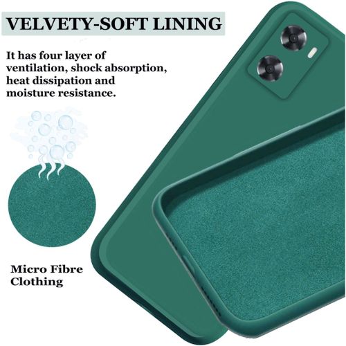 product_image_name-Case-Coque Silicone Compatible  pour oneplus nord N20 SE - vert-2