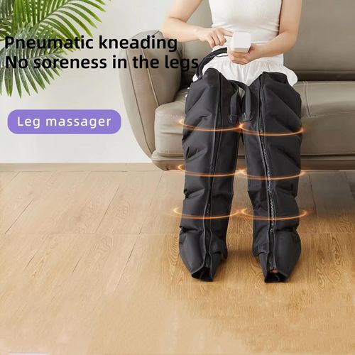product_image_name-Generic-Masseur de jambes électrique à pression d'air, 3 Modes, 3 Vitesses, Massage 360°/3D, Système à double pression, Soins intelligents des jambes pour une relaxation complète avec télécommande.-5