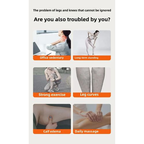 product_image_name-Generic-Masseur de jambes électrique à pression d'air, 3 Modes, 3 Vitesses, Massage 360°/3D, Système à double pression, Soins intelligents des jambes pour une relaxation complète avec télécommande.-8