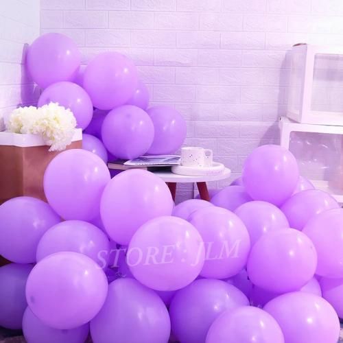 Generic 25 ballons mauve/violet pastel 31CM pour décoration anniversaire et  les fêtes à prix pas cher