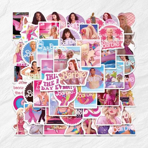 Barbie girl stickers hotsell