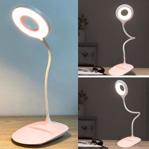 Lampe de Bureau LED Pliable, Lampe de Table 3 Niveaux de