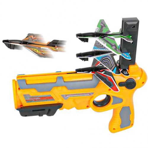 Jouets d’avion pour garçons avec lanceur, jouets volants de jeu extérieur  extérieur