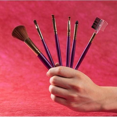 product_image_name-Generic-Kit de 7 pinceaux de maquillage pour voyage, avec pinceaux pour eyeliner, fond de teint et fard à paupières.-1