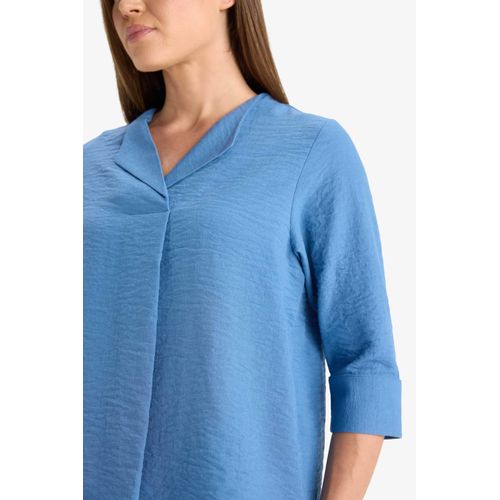 product_image_name-Defacto-قميص كم طويل ايروبين قصة عادية برقبة القلاب-3