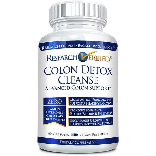 product_image_name-Generic-Nettoyage détox du côlon vérifié par la recherche Traitement de nettoyage et de détoxification du côlon n°1 100 % naturel avec probiotiques et 19 ingrédients testés-1