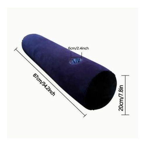 product_image_name-Generic-وسادة أسطوانية قابلة للنفخ مع مضخة هواء – وسادة دعم دائرية للأرجل للكبار والذين ينامون على الجنب-6