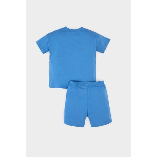 product_image_name-Defacto-Ensemble T-shirt imprimé Hot Wheels et Short pour garçon-4