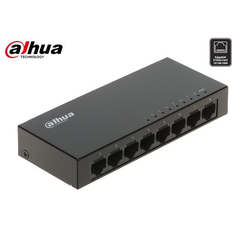 product_image_name-Dahua-Switch Gigabit 8 Ports 10/100/1000 MBPS-4