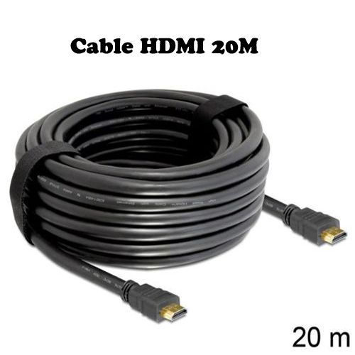 Generic Câble Hdmi 20m, Haute Vitesse, Haute Qualité à prix pas cher