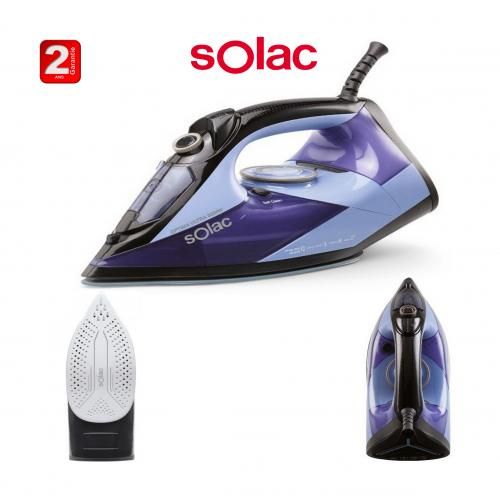 Solac Fer à repasser OPTIMA ULTRA CERAM vapeur 2400W Vapeur continue-2ans de garantie