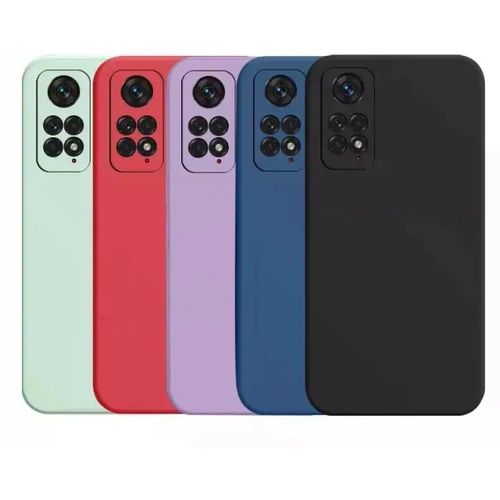 Generic 5 Pochette silicone pour Xiaomi redmi Note11s 4G Rouge Bleu ciel Mauve Bleu Noir a prix pas cher Jumia Maroc