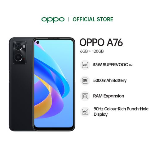A76(6Go+128Go) extension RAM+5 Go - 33W - Snapdragon 680 - Noir