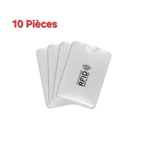 product_image_name-Generic-(10 قطع) حافظة مانعة لـرصد RFID لقارئ البطاقات الائتمانية، حامل بطاقة ضد السرقة-1