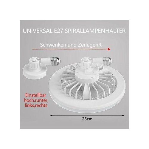 product_image_name-Generic-PRIDE LED Ventilateur de Plafond E27-3