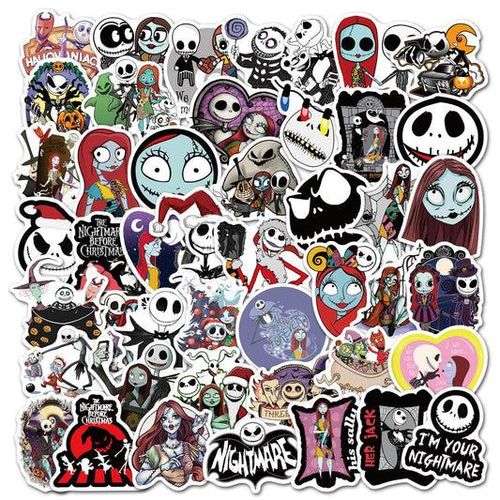 product_image_name-Generic-50pcs Nightmare Before Christmas Stickers-1