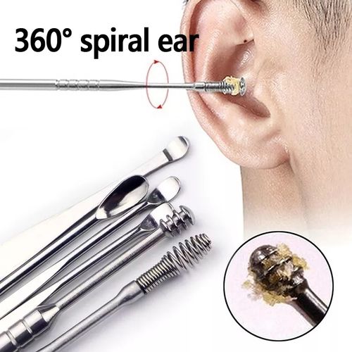 Generic Curette Oreilles Ensemble pour enlever la cérumen d'oreilles  Nettoyeur Beauté Soin Multifonctions à prix pas cher