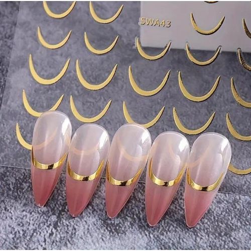 product_image_name-Generic-Ajoutez une touche élégante à vos ongles avec des autocollants dorés uniques-2