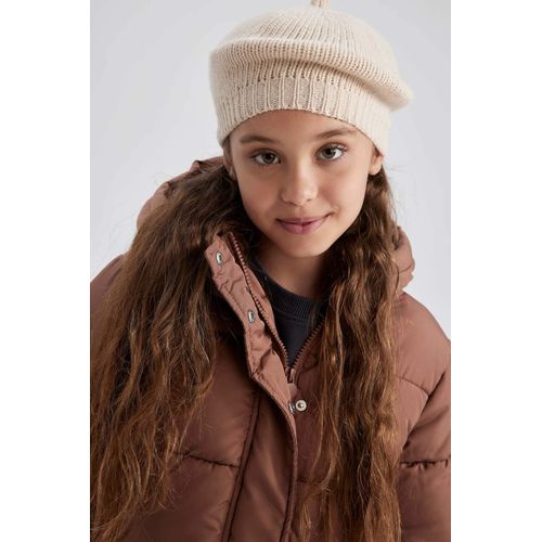 product_image_name-Defacto-قبعة رسام تريكو بناتي-1