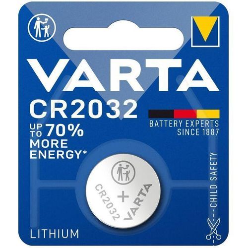 product_image_name-VARTA- CR2032 3V // Pile Bouton de Lithium 3 volts // Blister 1 unité-1