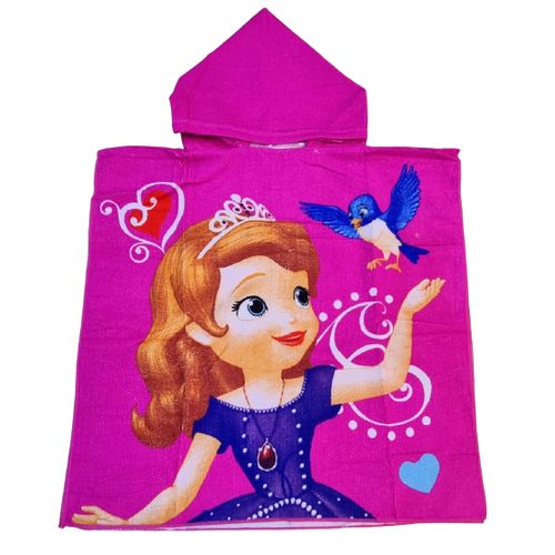 VOBUKE Poncho de Bain Enfant Serviette Microfibre à Capuche Super