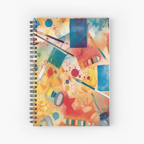 product_image_name-Generic-Back to School créée et vendue par Dare2Dream2Big.Spiral Notebook Bloc note-1