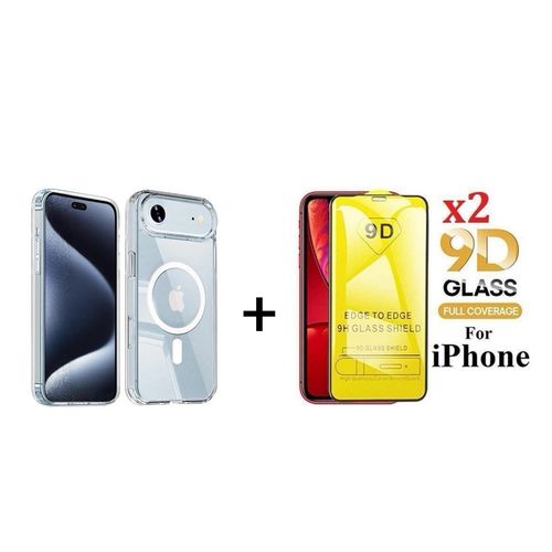 product_image_name-Generic-غطاء شحن لاسلكي مغناطيسي لـ iPhone 17 AIR+ مع 2 من الزجاج المقوى 9D عالي الجودة-1