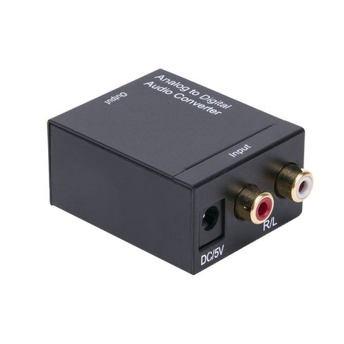 Convertisseur Audio Numérique/analogique Toslink Coaxial Rca à Prix  Carrefour