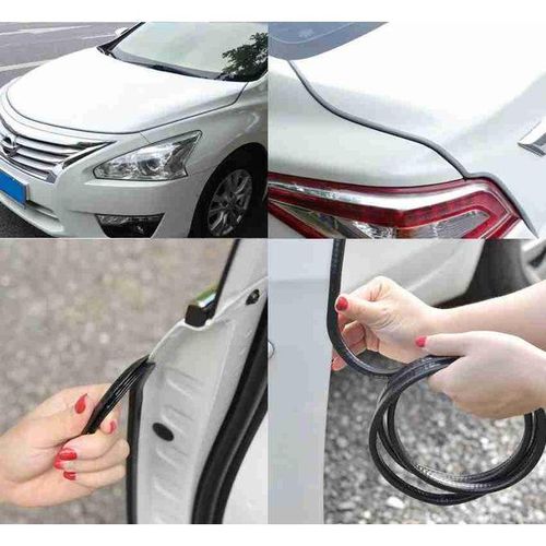product_image_name-Generic-Ruban de protection de porte de voiture noir, adapté à la plupart des voitures, 5M-6