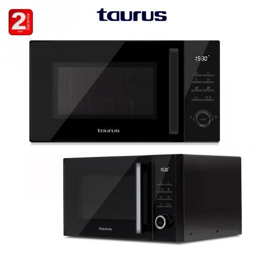 product_image_name-Taurus-Micro-ond Laurent 25Blac 900W, 25 litres capacité 9niveaux 2ans de garantie-1