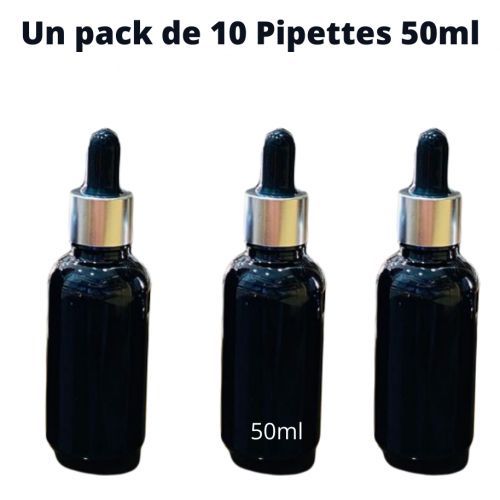 Bouchon pipette noire