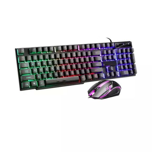product_image_name-Generic-حزمة لوحة مفاتيح ألعاب كومبو + تأثير الإضاءة الخلفية للماوس USB RGB-6