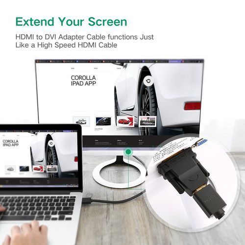 product_image_name-Generic-DVI Male To HDMI femelle HIGH QUALITY TOP-3