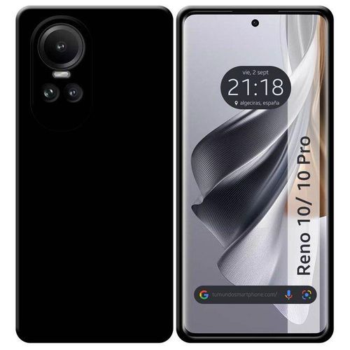 product_image_name-Case-Coque Silicone Noir pour OPPO RENO 10 - Pochette Silicone Noir pour OPPO RENO 10-1