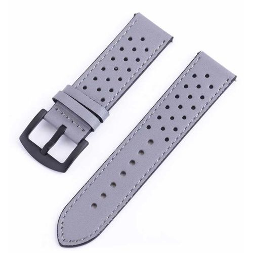 Generic Bracelet de rechange en cuir PU 22mm Pour Samsung galaxy watch 46mm Gear S4 46mm S3 frontier classic Gear S3 Classic Galaxy watch 3 45mm Gear 2 R380 Neo R381