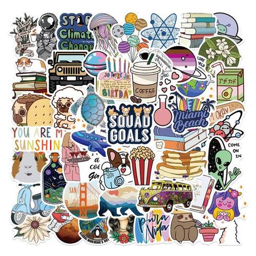 product_image_name-Generic-50pcs INS New 4 Stickers-1