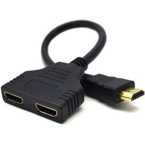 Generic HDMI 1 To 2 Adapter Cable HDMI Cable Adapter HDMI Conversion Cable Adapter