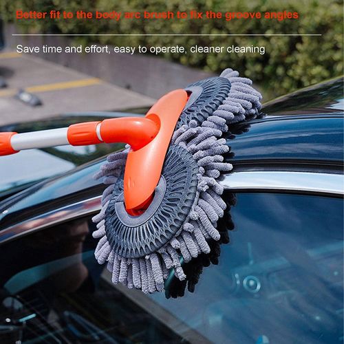 Generic Brosse de lavage de voiture et de camion en microfibre rétractable  à prix pas cher