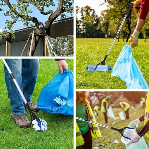 product_image_name-Generic-Pince de Ramassage Pliante 82cm, 360° Tête Rotative Pince Ramasse Objet en Aluminium, Pince de Préhension, Pince Telescopique avec Embouts Magnétiques, Ramasseur de Déchets (Bleu)-7