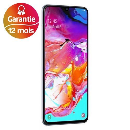 Samsung Samsung Galaxy A70, 6.7&quot;, 6Go, 128Go - Blanc - Garantie 1 an