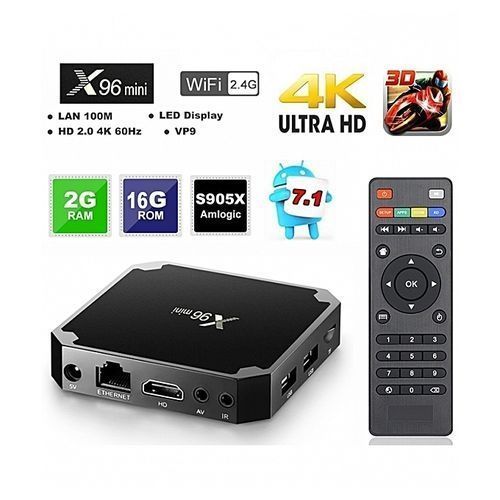 X96 TVBOX X96 Mini Android TV Box mini 4K 2/16GB RAM/ ROM 7.1