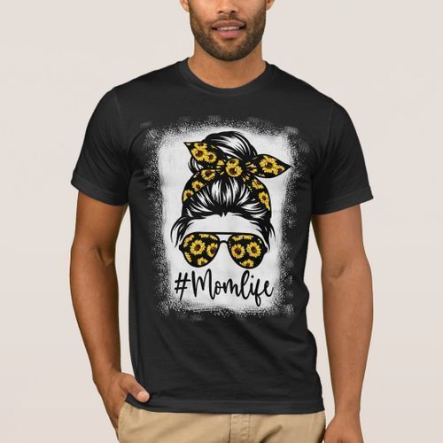 Generic Blanchy Fleur De Sun T shirt Mom life for the party of
