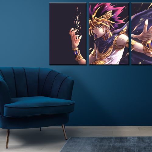product_image_name-Generic-TTableau Decoratif Yu-Gi-Oh! Pharaoh Yugi Yami - 90 cm x 50 cm-2